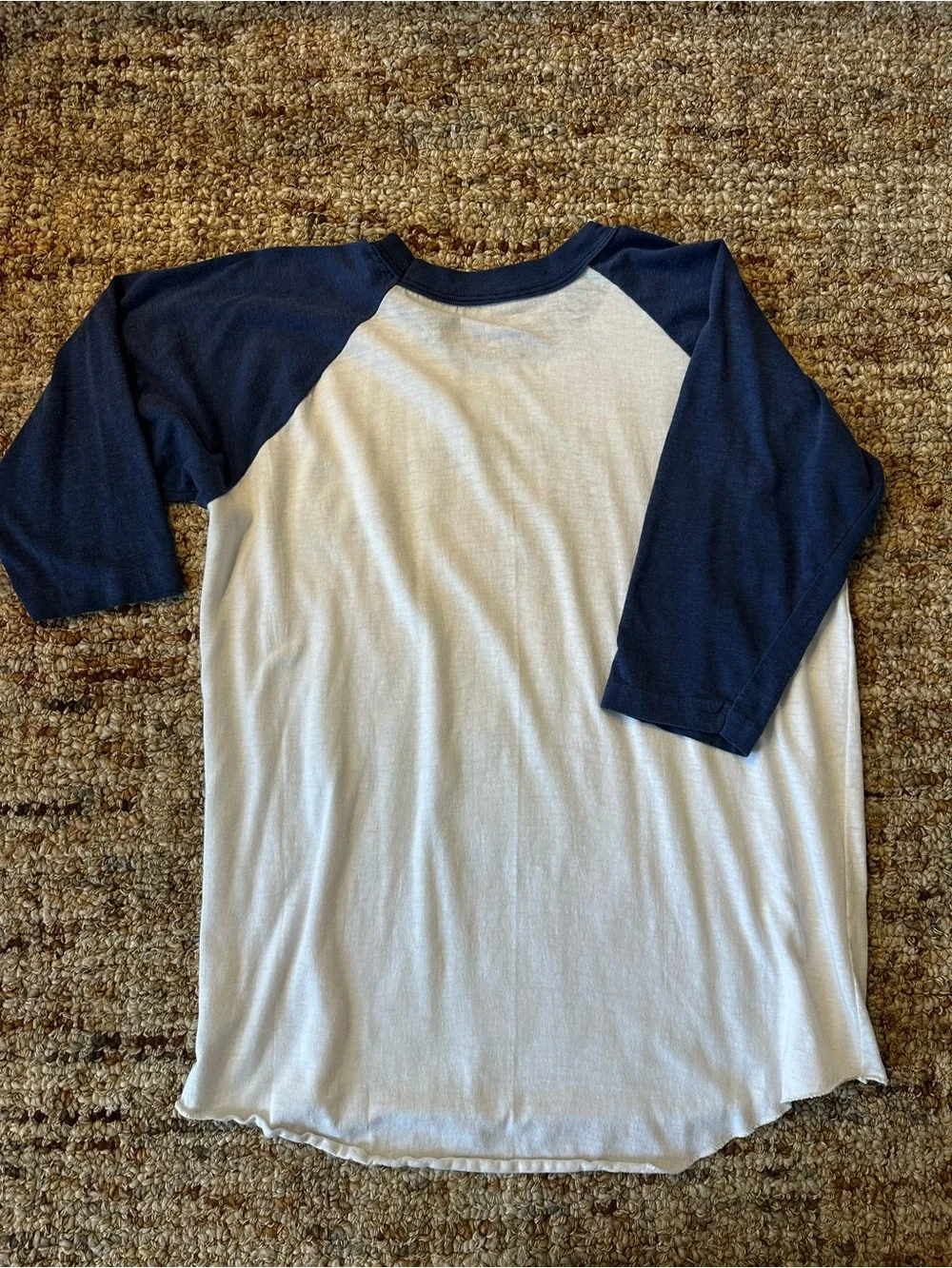 VINTAGE 1981 Colorado Eagle Raglan Men’s Tee - Navy/White